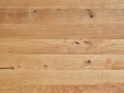 Royal Oak Table ROSKILDE 95x200 Chêne Naturel/noir -Meubles Reduction Magasin 180976