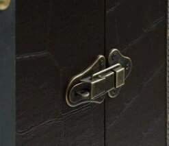 Armoire Bar RISTINGE 50×108cm Brun Foncé -Meubles Reduction Magasin 181503