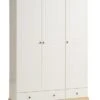 Armoire ROLD 154x216 Blanc/pin -Meubles Reduction Magasin 181769
