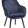 Fauteuil UDSBJERG Velours Bleu