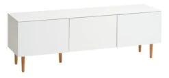 Meuble TV KORSVANG 3 Portes Blanc