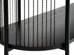 Meuble TV EGELEV Noir -Meubles Reduction Magasin 185479