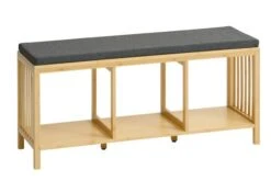 Banc BALLUM A/coussin Bambou