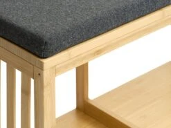 Banc BALLUM A/coussin Bambou -Meubles Reduction Magasin 185649