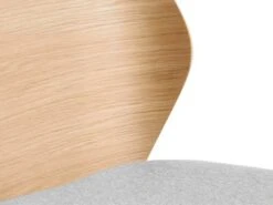 Royal Oak Chaise HORNE Gris Clair/chêne -Meubles Reduction Magasin 185771