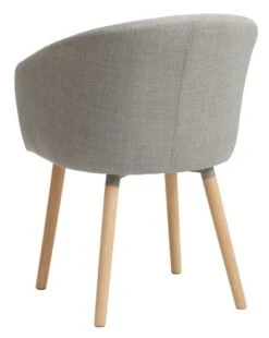 Royal Oak Chaise KLOSTER Gris Clair/chêne -Meubles Reduction Magasin 185810