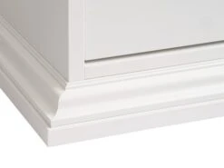 Commode 3 Tiroirs FREDENSBORG Blanc -Meubles Reduction Magasin 185880