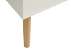 Buffet FENSMARK 2 Portes 3 Tiroirs Blanc/chêne -Meubles Reduction Magasin 185953