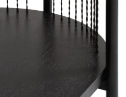 Buffet EGELEV Noir -Meubles Reduction Magasin 185979