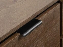 Royal Oak Buffet HORNBORG 2 Portes 3 Tiroirs Chêne Foncé -Meubles Reduction Magasin 185990