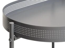 Desserte JUKKERUP Gris Foncé -Meubles Reduction Magasin 186014