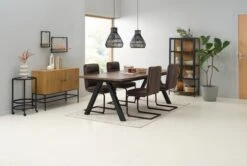 Buffet HEMDRUP 2 Portes Chêne -Meubles Reduction Magasin 186237 2