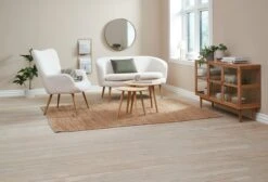 Fauteuil HUNDESTED Blanc Cassé -Meubles Reduction Magasin 188013 1