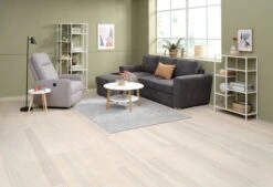 Table Basse JEGIND Ø80 Blanc/naturel -Meubles Reduction Magasin 188021 2