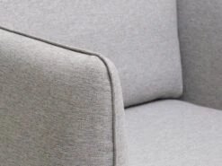 Fauteuil AARHUS Gris Clair -Meubles Reduction Magasin 188278
