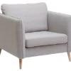 Fauteuil AARHUS Gris Clair -Meubles Reduction Magasin 188280