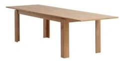 Table LINTRUP 90x190/280 Chêne -Meubles Reduction Magasin 188376