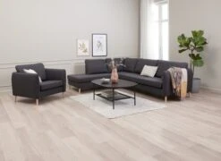 Table Basse HINNERUP 75x120 Noir -Meubles Reduction Magasin 189150 1