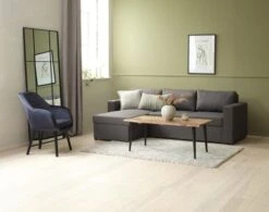 Fauteuil UDSBJERG Velours Bleu -Meubles Reduction Magasin 189211 1