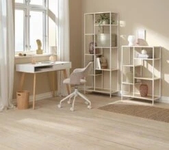 Étagère TRAPPEDAL 7 Tablettes Chêne/b. -Meubles Reduction Magasin 189216