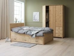 Armoire LYNE 151x224 Teintée -Meubles Reduction Magasin 189226