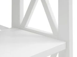 Étagère ALMIND 3 Tablettes Blanc -Meubles Reduction Magasin 194275