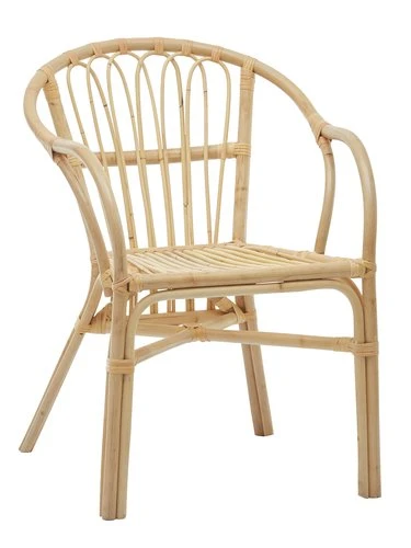 Fauteuil LISELEJE Dossier Bas Naturel 3 Fauteuil LISELEJE Dossier Bas Naturel