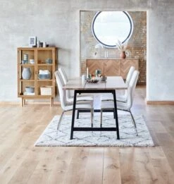 Royal Oak Vitrine LANGELINIE 2 Portes Chêne -Meubles Reduction Magasin 198644