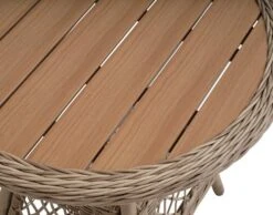 Table Bistrot MAGLEBJERG Ø70 Naturel -Meubles Reduction Magasin 199198