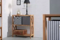 Royal Oak Etagère JANNERUP Large 3 Tablettes Chêne -Meubles Reduction Magasin 200030