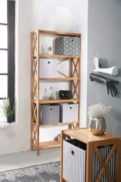 Royal Oak Étagère JANNERUP Large 6 Tablettes Chêne -Meubles Reduction Magasin 200181 1