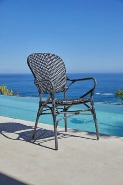 Chaise SAKSBORG Gris -Meubles Reduction Magasin 201309