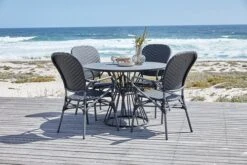 Chaise SAKSBORG Gris -Meubles Reduction Magasin 201521