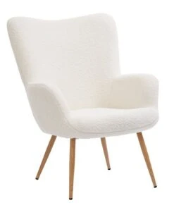 Fauteuil HUNDESTED Blanc Cassé