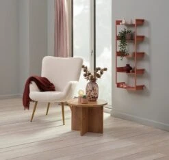 Bout De Canapé KALVEHAVE Ø55 Chêne -Meubles Reduction Magasin 201622 1