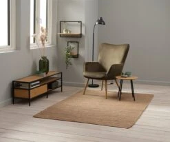 Fauteuil HUNDESTED Velours Côtelé Vert -Meubles Reduction Magasin 201624 3