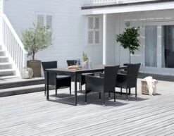 Table NESSKOGEN L100xL210 Brun -Meubles Reduction Magasin 201828