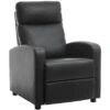 Fauteuil Inclinable HOVEN Noir -Meubles Reduction Magasin 203507