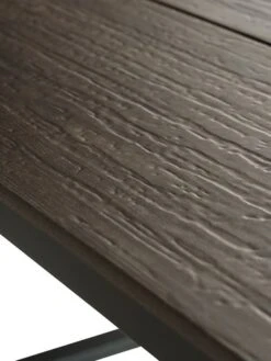 Table NESSKOGEN L100xL210 Brun -Meubles Reduction Magasin 203935