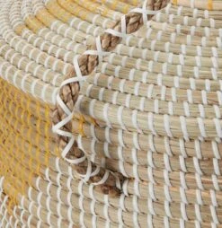 Boîte De Rangement HEDVIG Ø43xH61cm A/couvercle -Meubles Reduction Magasin 204680