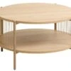 Table Basse EGELEV Ø70 Chêne -Meubles Reduction Magasin 205003