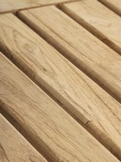 Table De Jardin EBBESKOV L90xL196 Teck -Meubles Reduction Magasin 205008