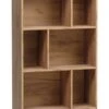 Bibliothèque MOSBJERG 10 Tablettes Coloris Chêne -Meubles Reduction Magasin 212210