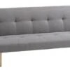 Canapé Convertible HOLSTED Tissu Gris