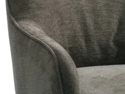 Fauteuil BREDAL Tissu Vert Olive/coloris Chêne -Meubles Reduction Magasin 212329