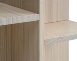 Piédestal SOLLERUP A/étagères Pin Massif -Meubles Reduction Magasin 212534