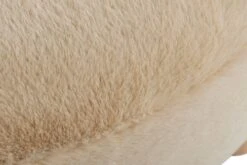 Pouf RAMSDAL Ø70 Beige/coloris Chêne -Meubles Reduction Magasin 212549