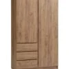 Armoire LIMFJORDEN 120x200 Combi Coloris Chêne Naturel -Meubles Reduction Magasin 213399
