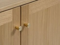 Royal Oak Buffet MARSTRUP 3 Portes Chêne -Meubles Reduction Magasin 213442