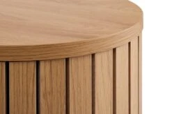 Piédestal SPODSBJERG Ø35 Coloris Chêne -Meubles Reduction Magasin 213472